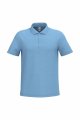 Heren Polo iDeal Basic Brand Sky Blue